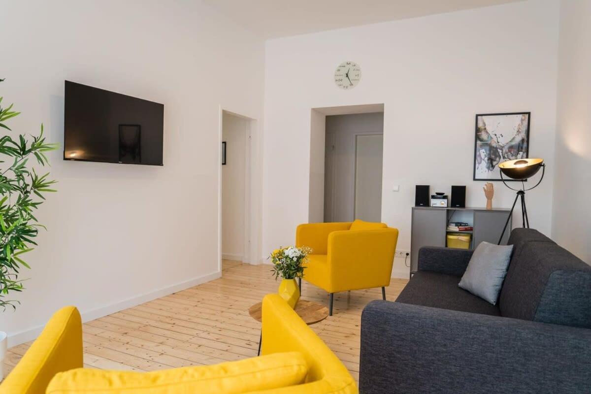 Spacious 3Br Plus Ac Self Check-In Street Parking Berlin Bagian luar foto