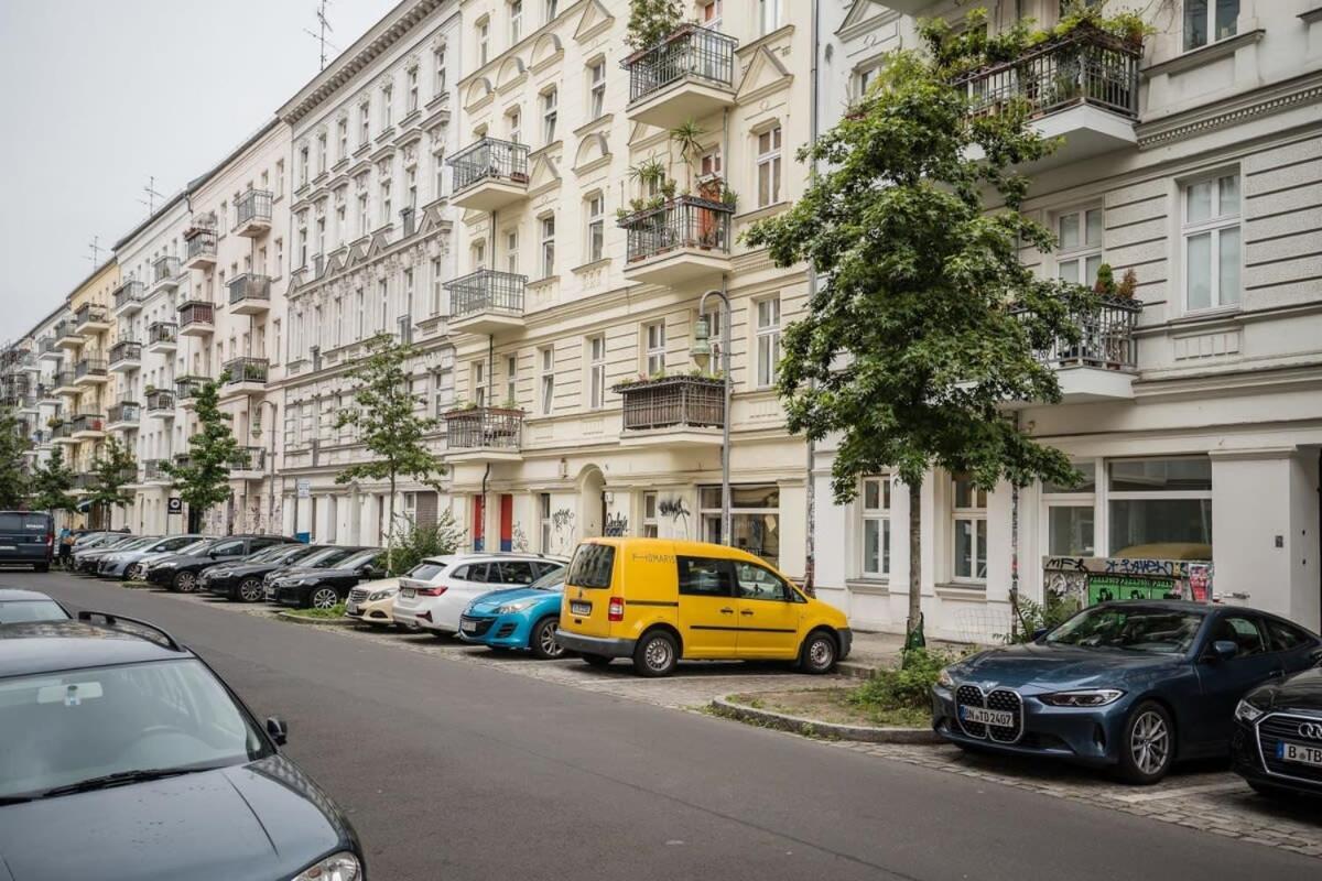 Spacious 3Br Plus Ac Self Check-In Street Parking Berlin Bagian luar foto